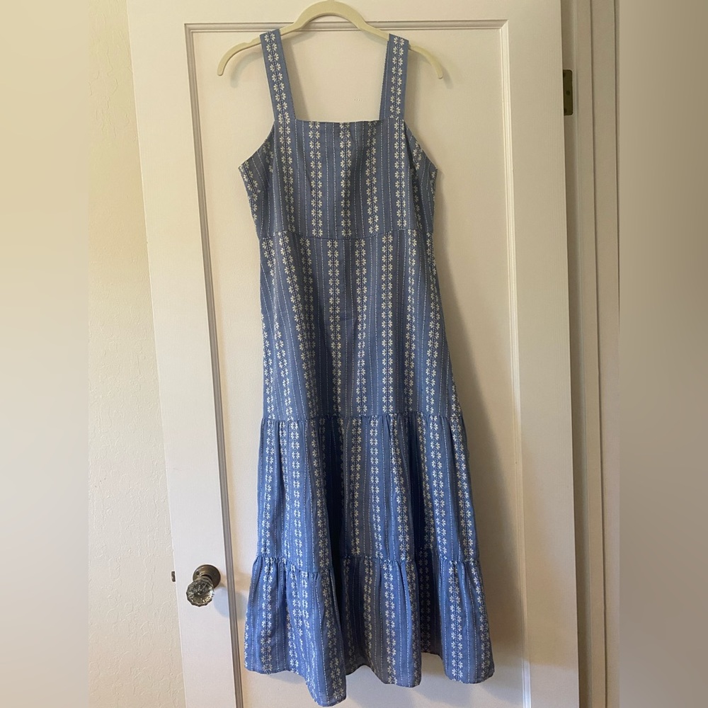 Madewell Buttonback Midi Sundress